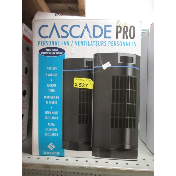 Cascade Pro Personal Fan Twin Pack 
