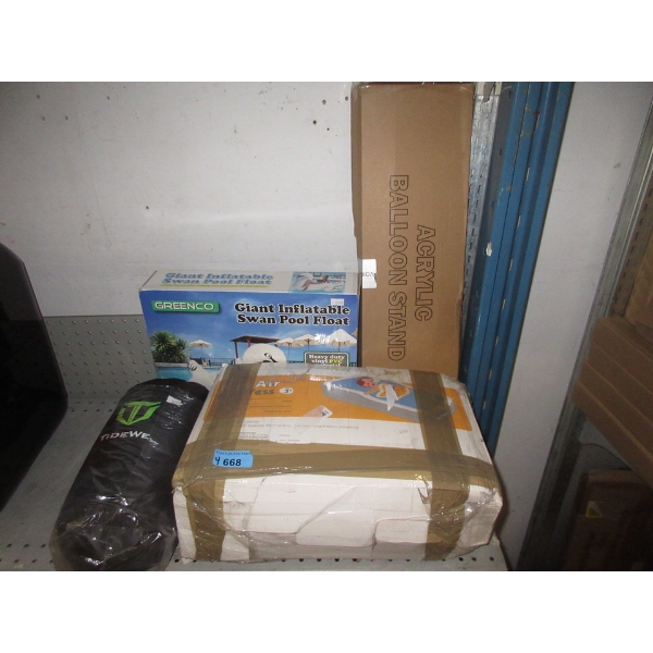 4 Piece Lot of Assorted Merchandise 