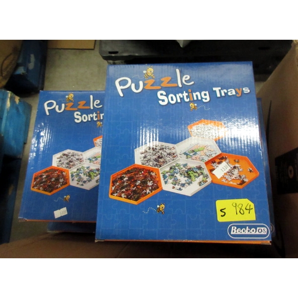 5 New Becko Jig Saw Puzzle Sorting Sets