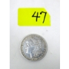 Image 1 : 1890 Morgan Head American Silver Dollar 90% Silver 