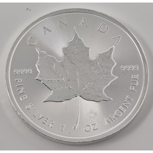 1 Oz .9999 Silver 2026 Canada Maple Leaf Coin 