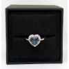 Image 2 : Rainbow Topaz & Diamond Ring 