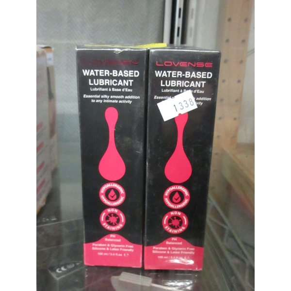 6 New Lovense 100 ml Water-Based Lubricant