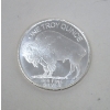 Image 2 : 1 Oz .999 Silver Buffalo/Indigenous Art Round 