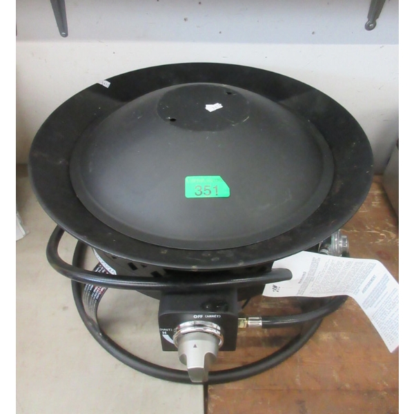 19" Gas Fire Pit - No Handle