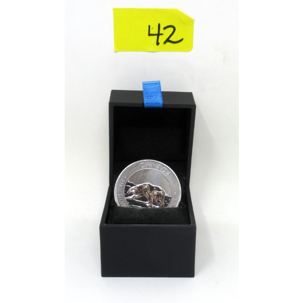 1.5 Oz .9999 Silver 2013 Polar Bear Canada Coin 