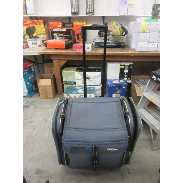 Fiskars Large Rolling Tote - Preowned - As Is