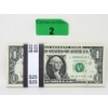 Image 1 : 25 x $1 USD Uncirculated Sequentially Numbered Bundle 