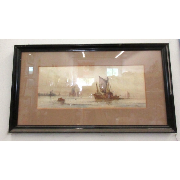 Vintage Original W. Stewart Watercolour