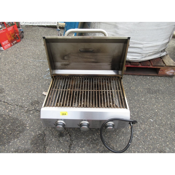 NXR Portable Countertop 3 Element Gas Gill