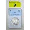 Image 1 : 80% Silver 1966 Canada Dollar Canoe 