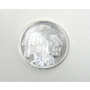 Image 1 : 1 Oz .999 Silver Indigenous/Buffalo Round 