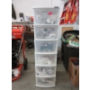 Image 1 : 6 Drawer Storage Tower and Contents