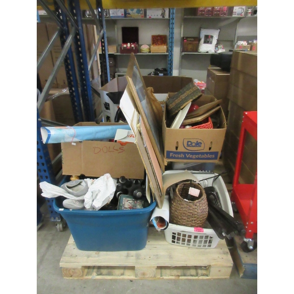 Short Skid of Storage Locker Goods - As Is