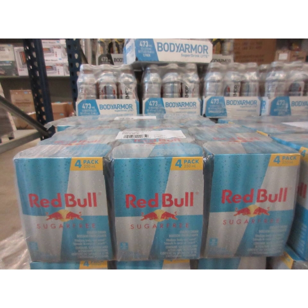 5 Flats of 4 Red Bull Sugar Free Energy Drink