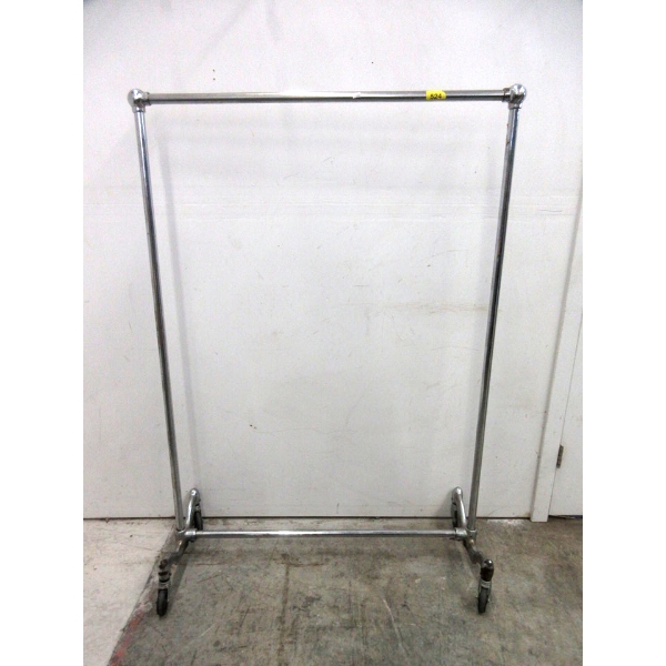 Metal Rolling Garment Rack - Customer Return