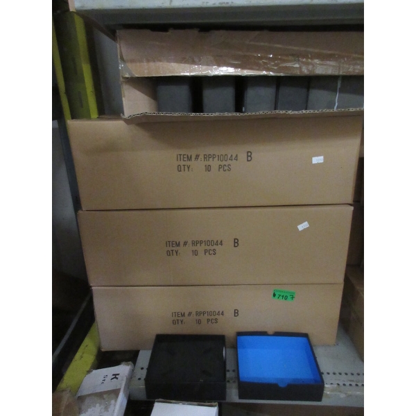 6 Cases of 10 New Black Jewelry Gift Boxes 