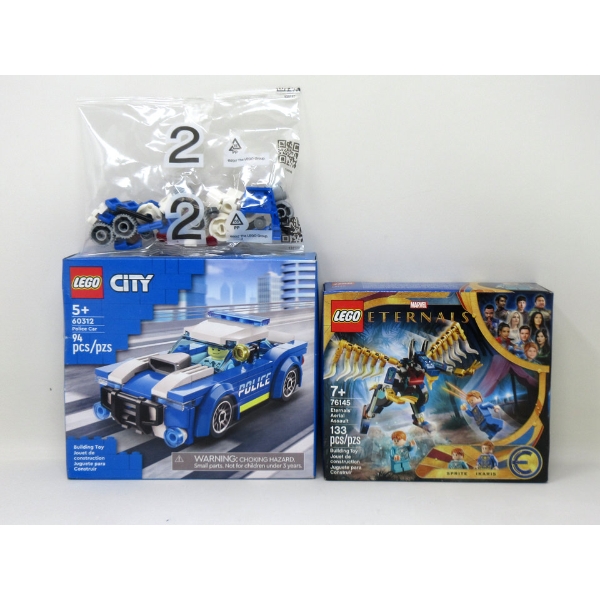 2 New LEGO Building Toy Sets & 1 Parts Pack 