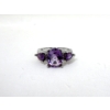 Image 1 : New Amethyst Trinity Ring 