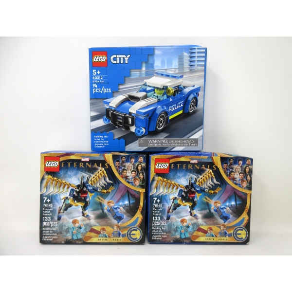3 New LEGO Building Sets - Age 7+ & 5+