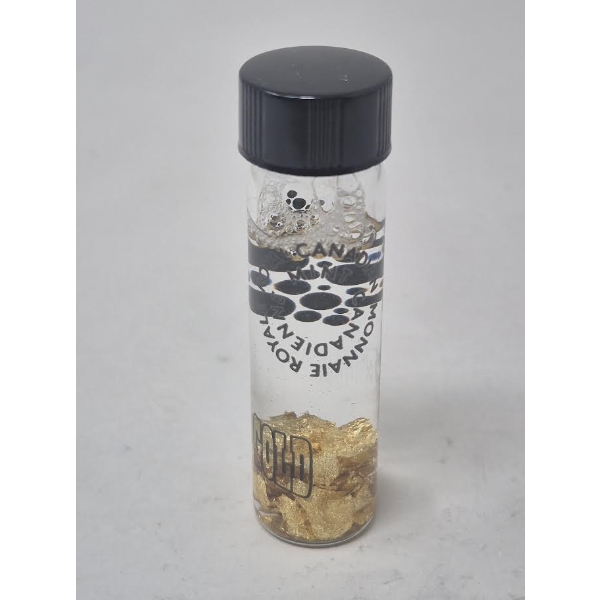 Prospector's Sample Bottle of 24 Karat Gold "Lucky Strike" 