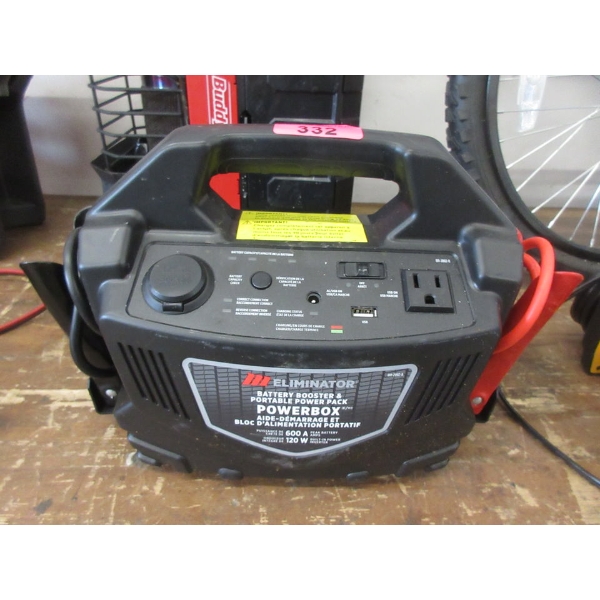 Eliminator Portable Battery Booster/Power Pack 