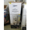 Image 1 : White 8 Shelf Bookcase with Protective Kick Plate
