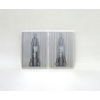 Image 2 : 2 x 1/4 Oz .999 Silver Valcambi Suisse Bars 