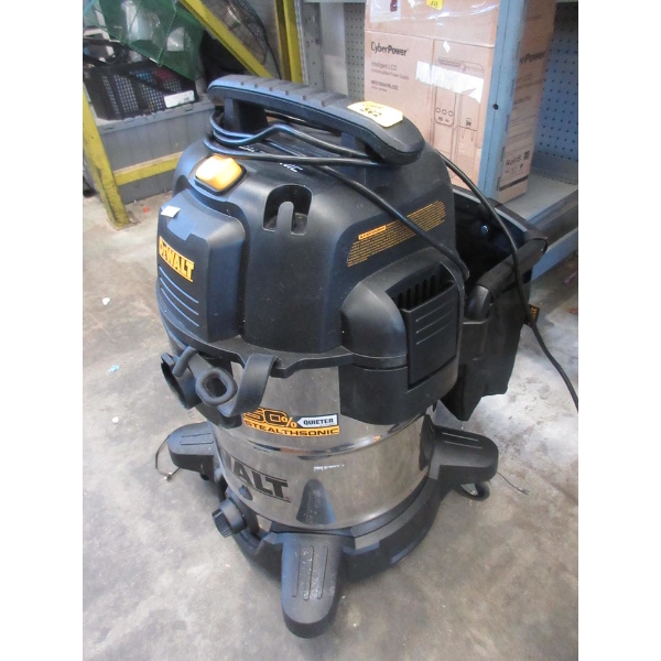 DeWalt Stealth Sonic Stainless Steel Shop Vac