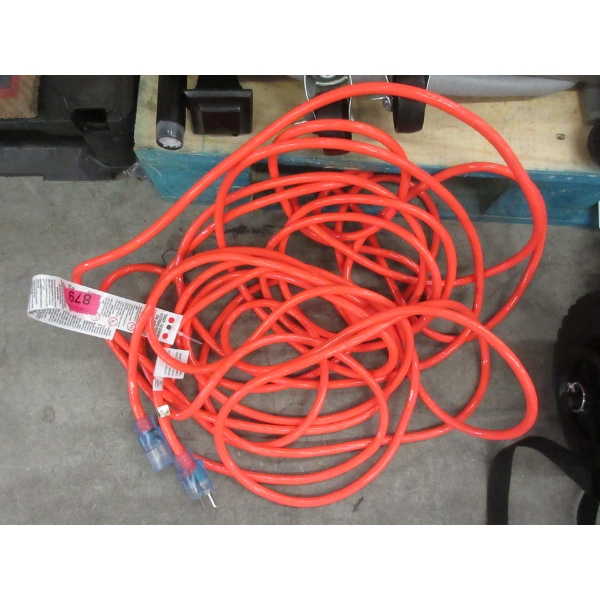 25' Orange Hi-Viz Extension Cord