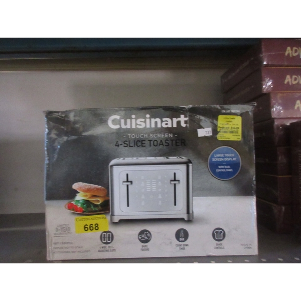 Cuisinart Touch Screen 4 Slice Toaster 