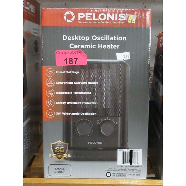 Pelonis Desktop Oscillation Ceramic Heater