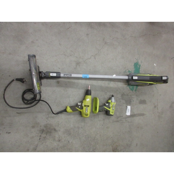 Ryobi Electric Drill, Cordless Drill & Stick Vac