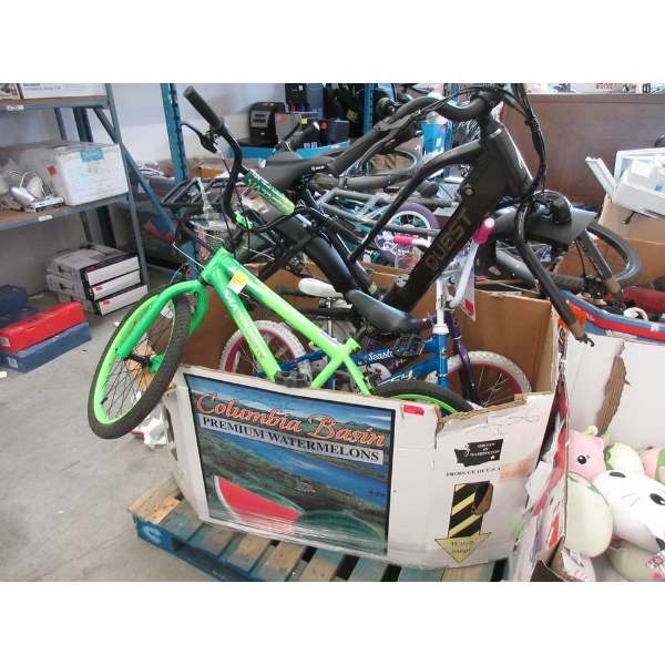 Skid of Assorted Bicycles - Customer Returns - As Is