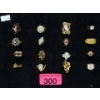 Image 1 : 16 New HGE Electroplated Gold Rings - Gold Plated