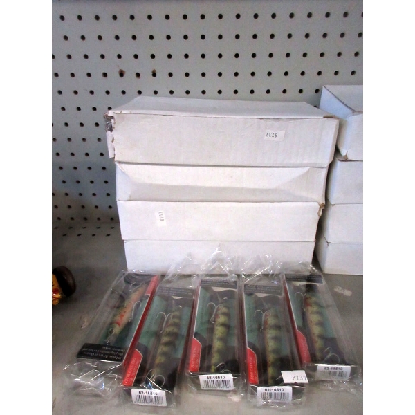 4 Boxes of 10 New Fish Lures for Casting or Trolling