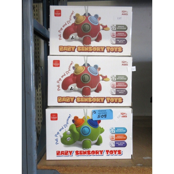 10 New Baby Sensory Toys - Age 12 M+