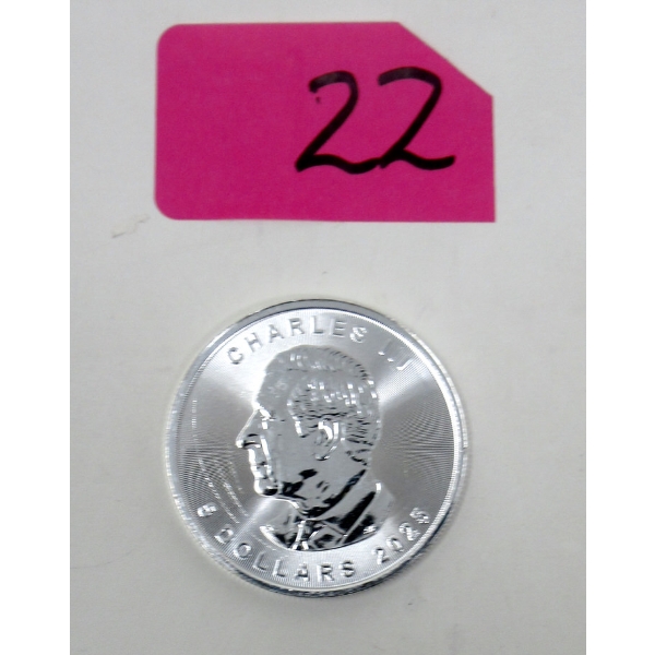 EARLY RELEASE First Mint 1 Oz .9999 Silver 2025 Maple Leaf Coin 