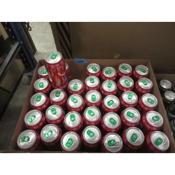 3 Flats of 30+ Bubly "Merry Berry" Sparkling Beverage