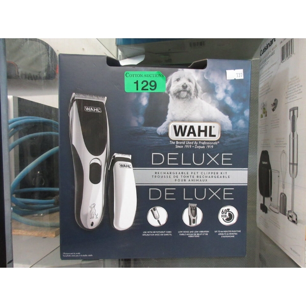 Wahl Pet Clipper Kit Deluxe - Rechargeable 