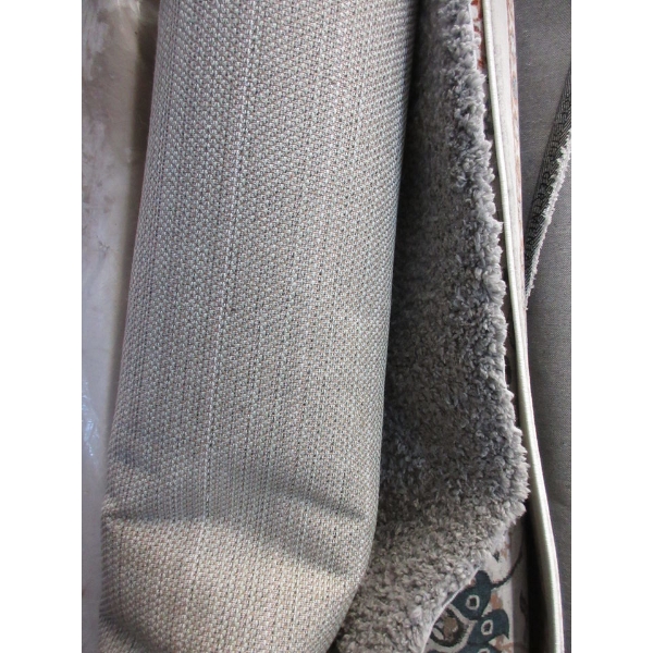 8' x 10' Grey Shag Area Carpet