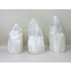 Image 1 : 3 Selenite Crystal Healing Towers