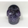 Image 1 : 517 Carat Amethyst Hand-Carved Skull 