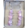 Image 4 : 4 Piece Lot of Lavender Amethyst Chip Jewelry