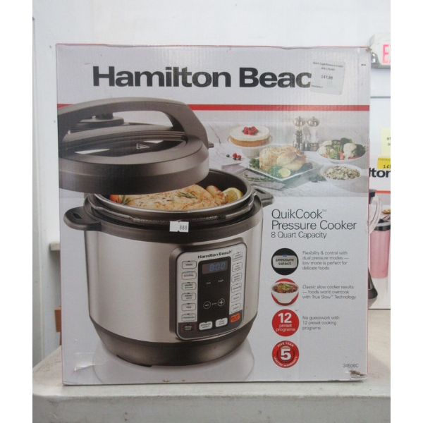 Hamilton Beach QuickCook Pressure Cooker
