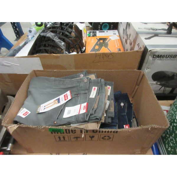 10 New Pairs of Assorted Wrangler Jeans