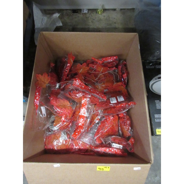 15+ New 20' Maple Leaf Light Strings - Battery Operated