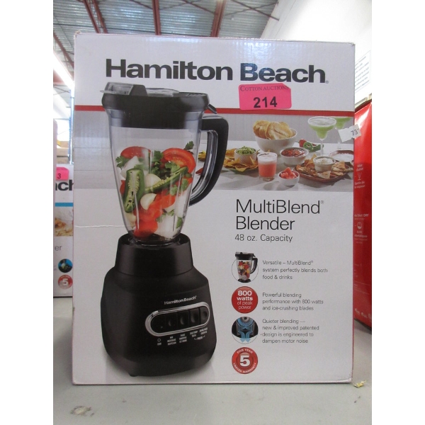 Hamilton Beach MultiBlend Blender - 48 Oz.
