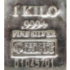 Image 3 : 1 Kilo .999+ Silver RMC Bar 