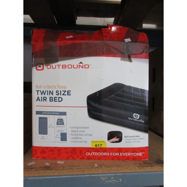 Outbound Inflatable Twin Size  Air Bed